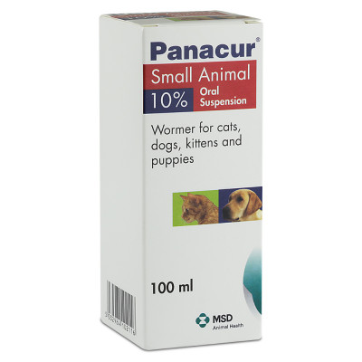 Buy Panacur Small Animal 10% Oral Suspension 100ml Online ...